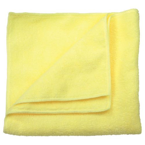 Microfiber Cloth 16x16 Yellow